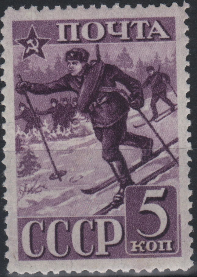 Бойцы на лыжах