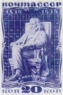 Памятник Менделееву, 20 коп., СССР, 1934